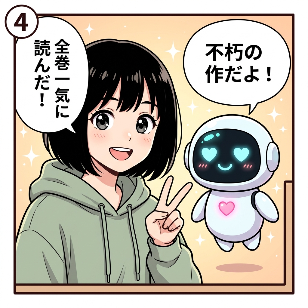 寄生獣 4コマ ④