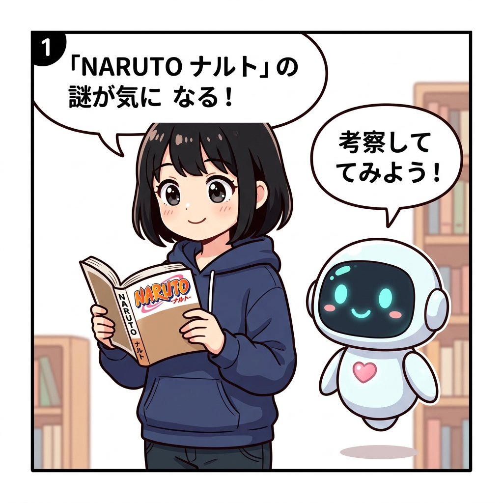 NARUTO -ナルト- 4コマ ①