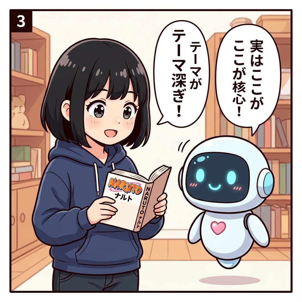 NARUTO -ナルト- 4コマ ③