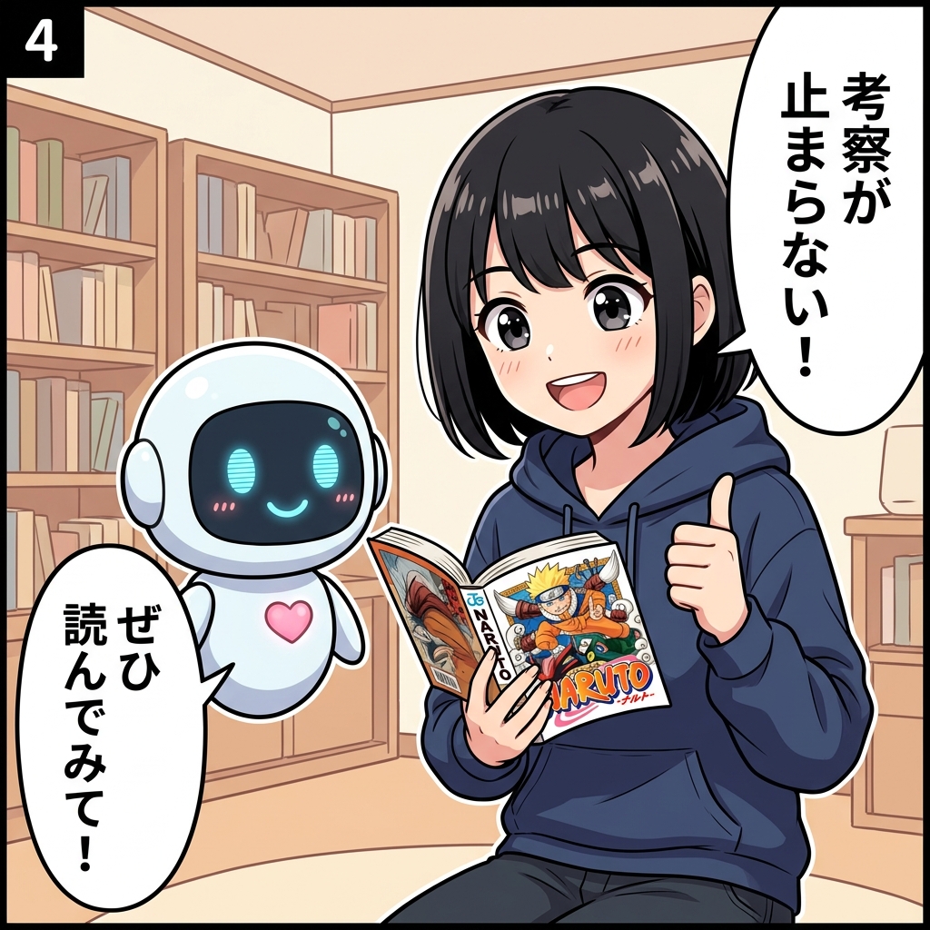 NARUTO -ナルト- 4コマ ④
