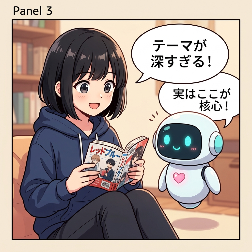 レッドブルー 19巻 4コマ ③