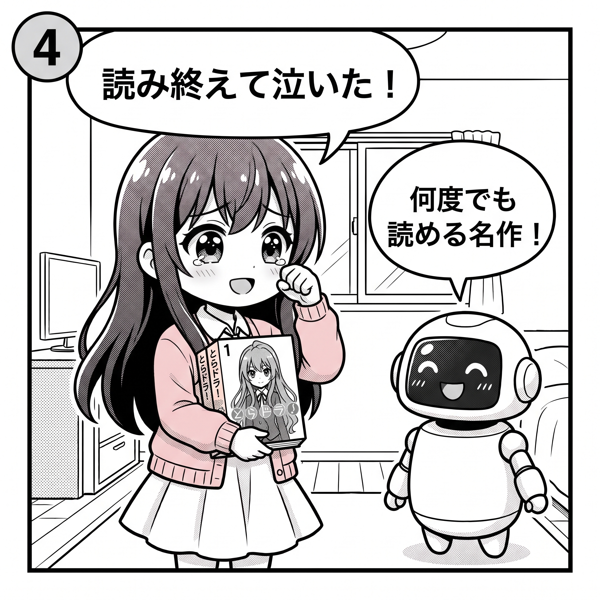 ヒナ「読み終えて泣いた!」AIくん「何度でも読める名作!」