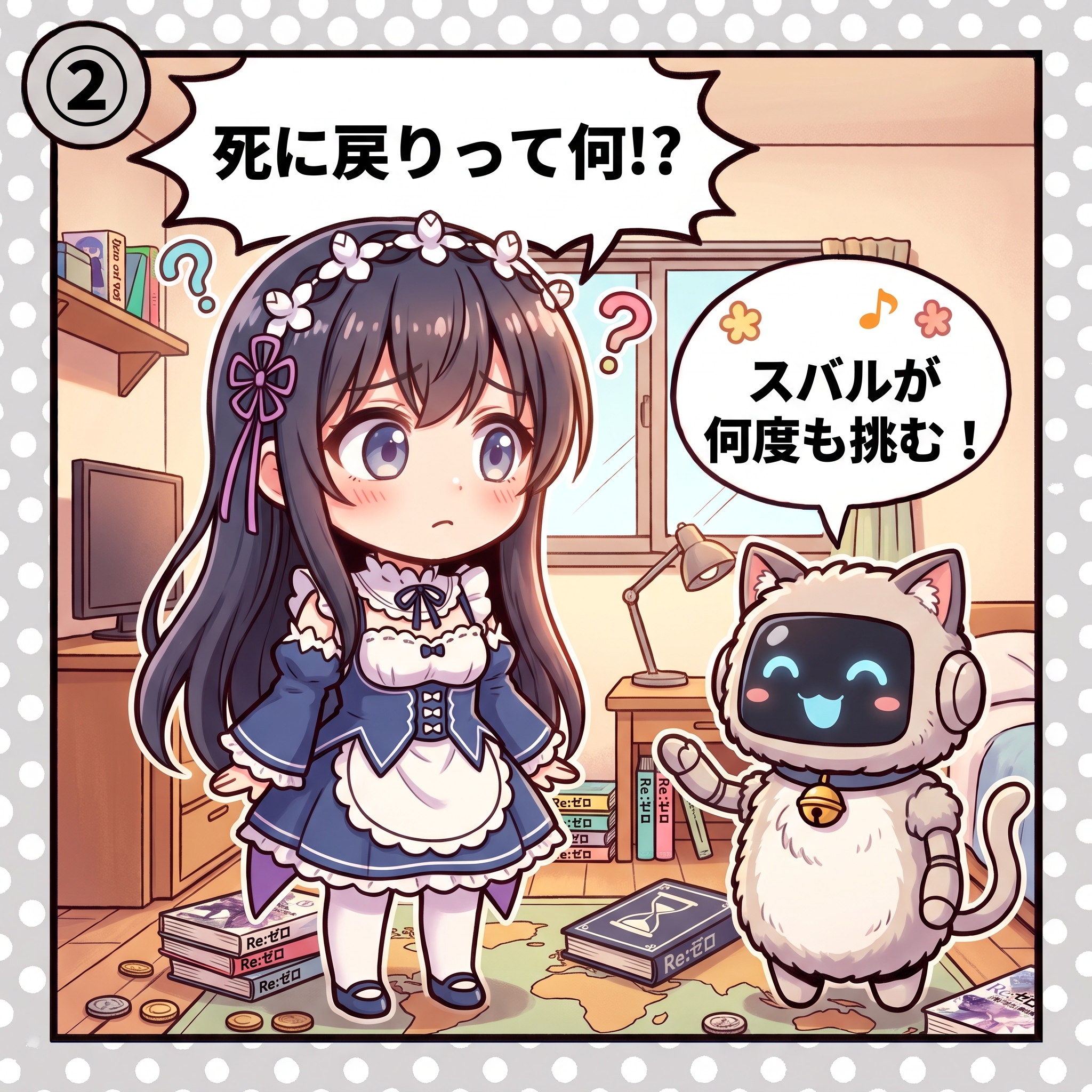 ヒナ「死に戻りって何!?」AIくん「スバルが何度も挑む!」