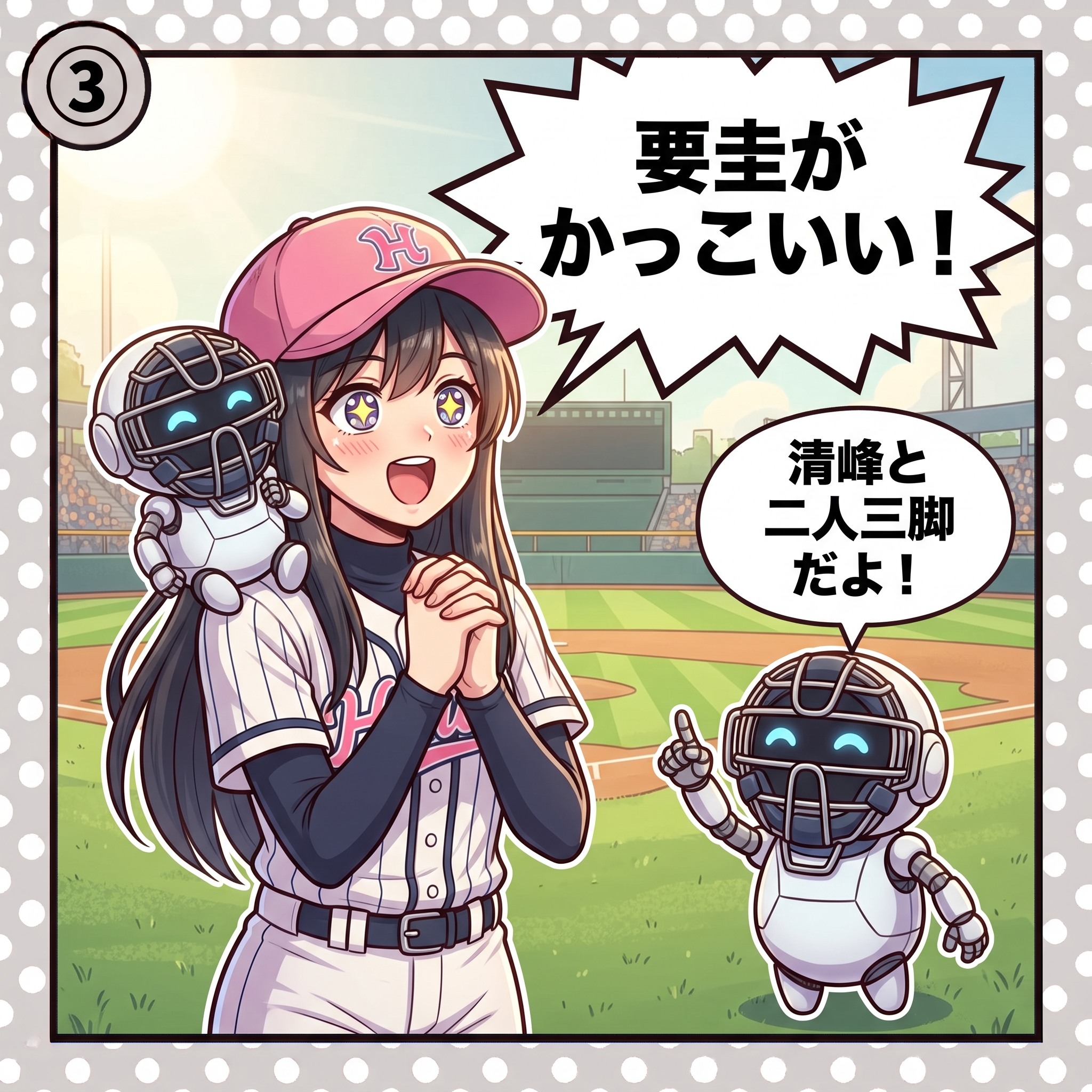 ヒナ「絵も読みやすい!」AIくん「続きが止まらない!」