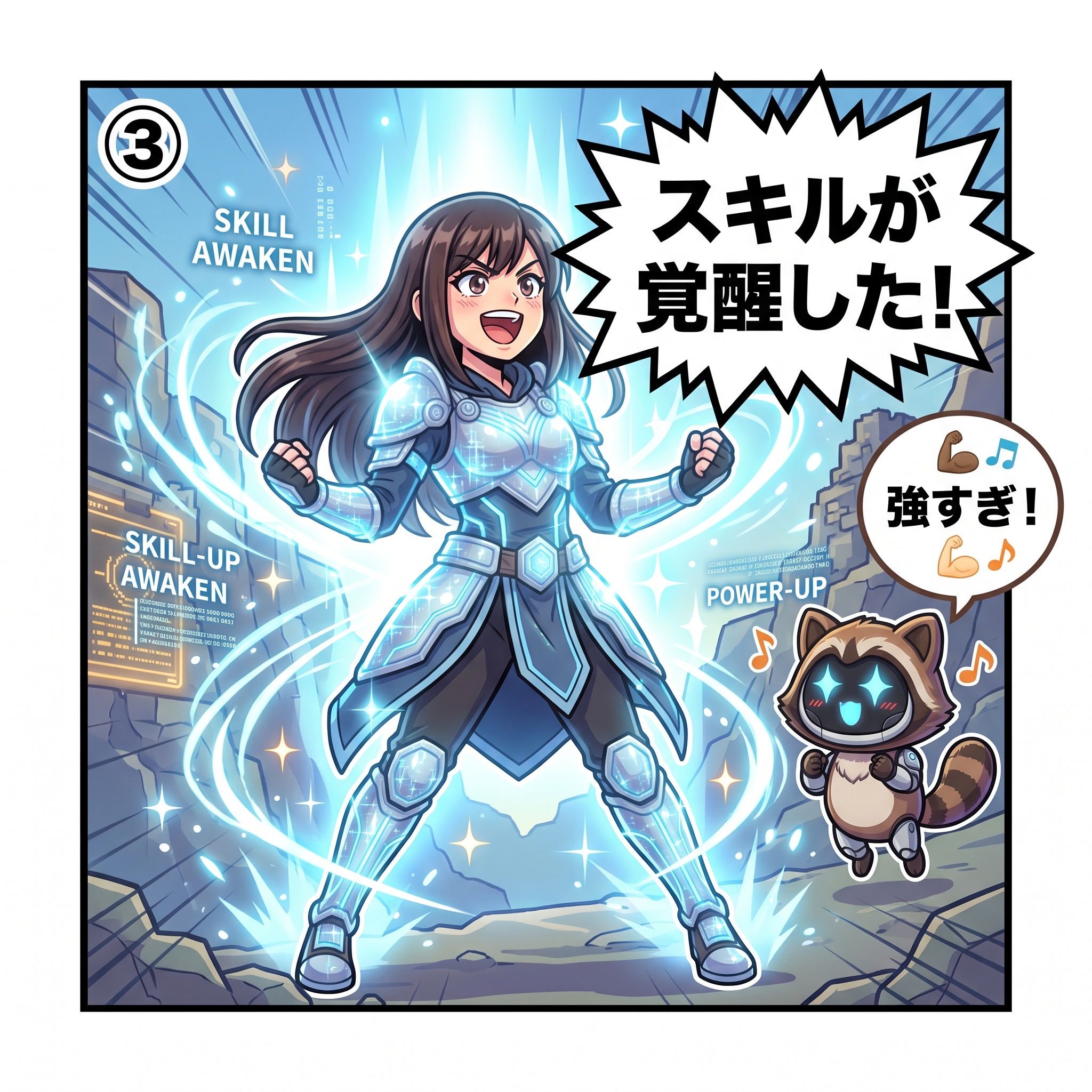 シャングリラ・フロンティア 4コマ漫画 コマ3