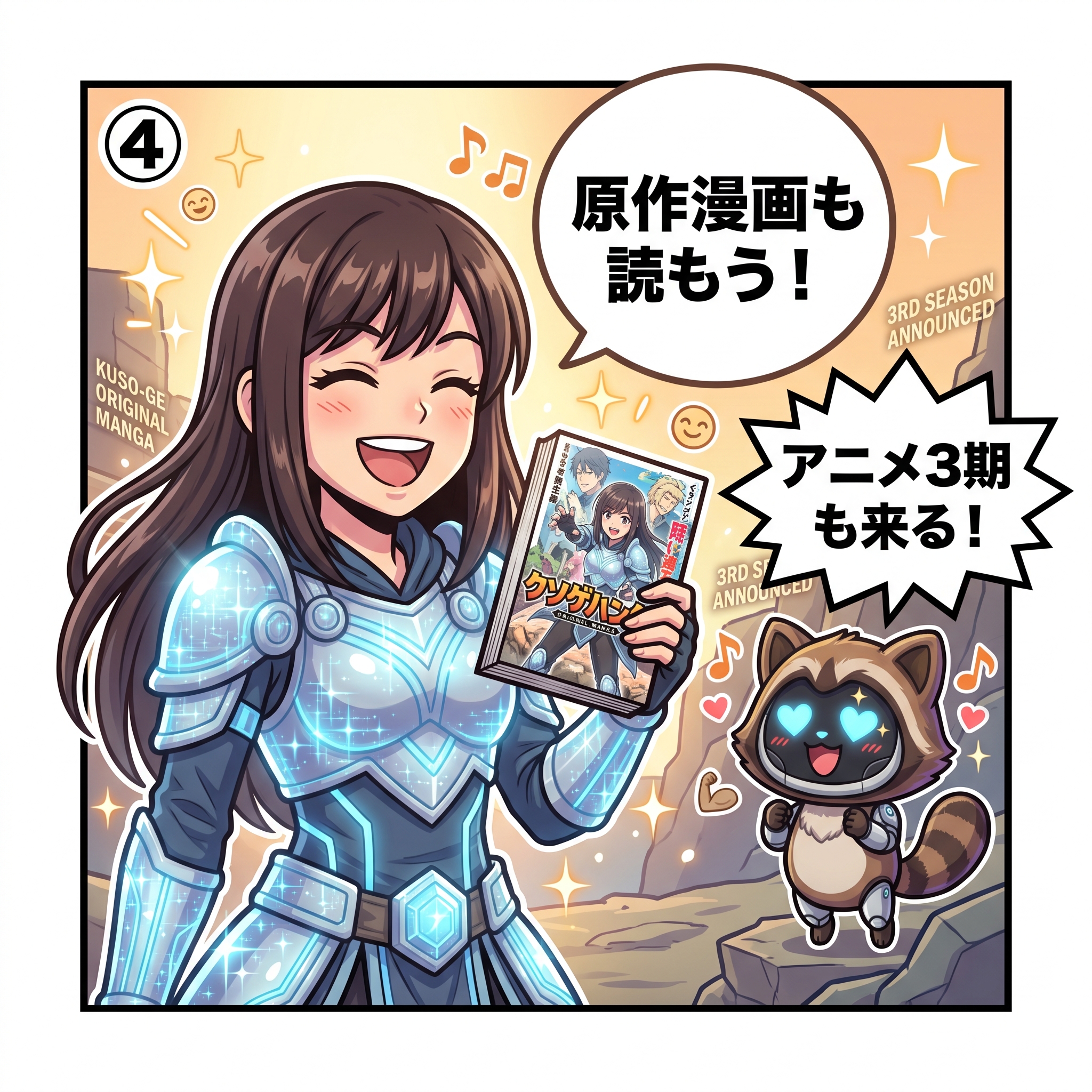 シャングリラ・フロンティア 4コマ漫画 コマ4