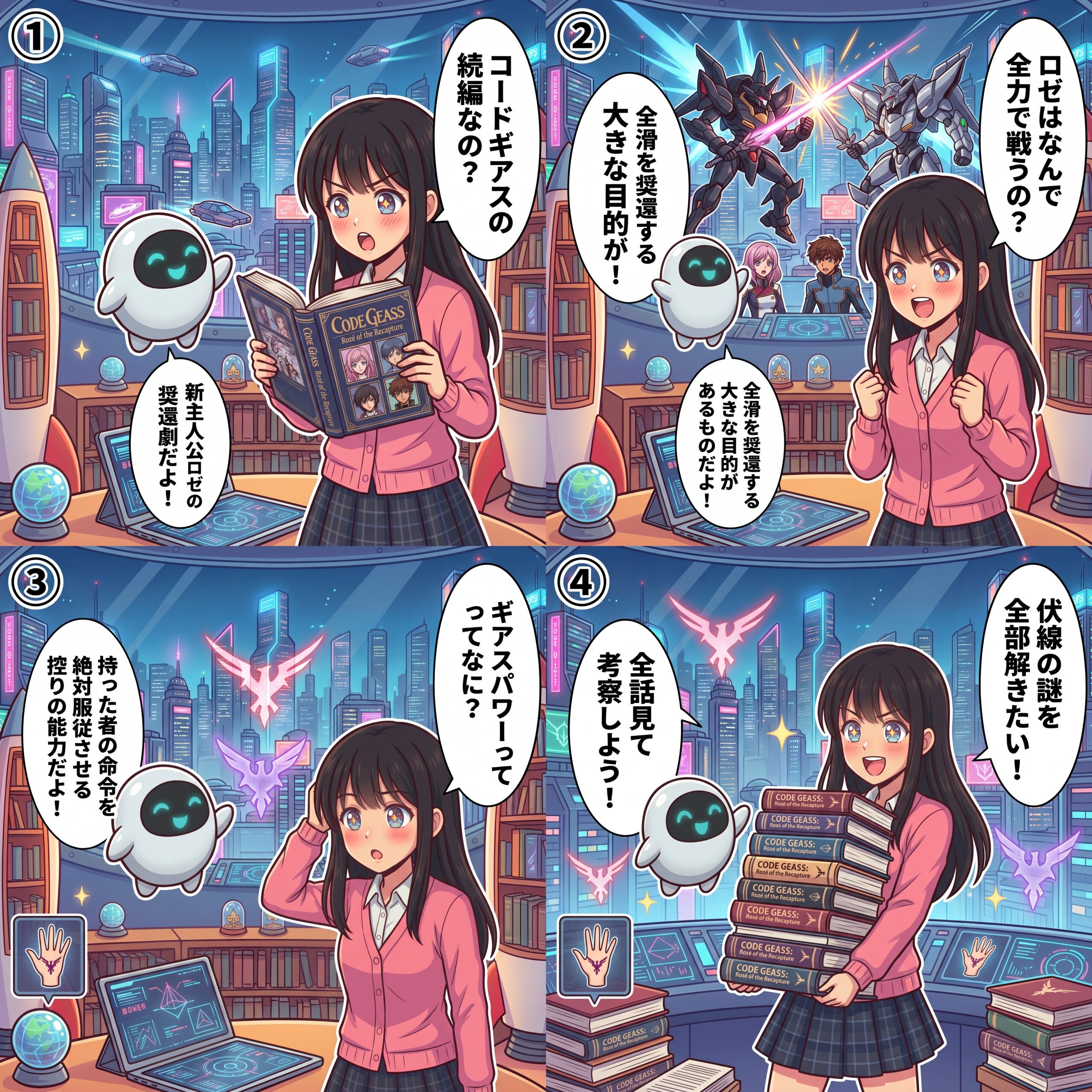 4コマ漫画グリッド コードギアス
