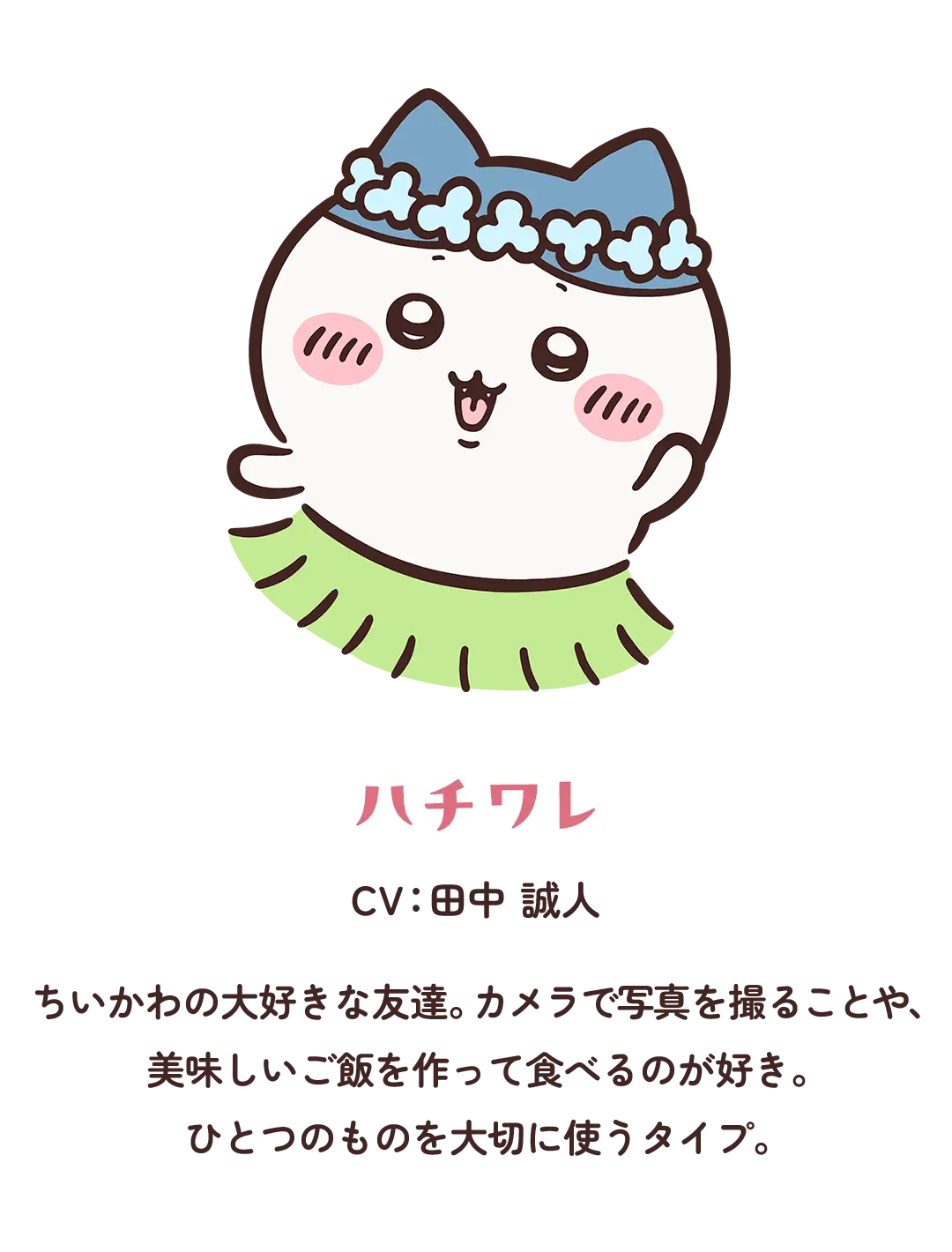 ハチワレ キャラクタービジュアル