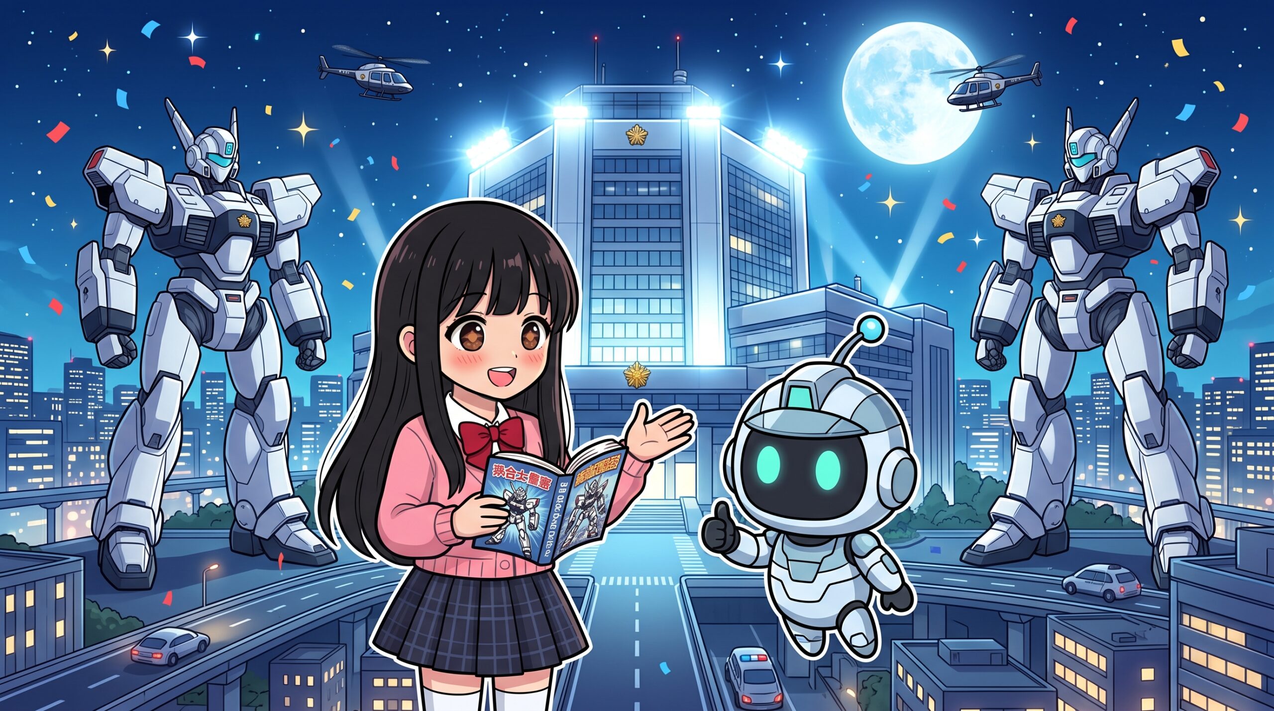 機動警察パトレイバー the Case Files考察 ヒナとAIくん 東京警察本部とイングラム