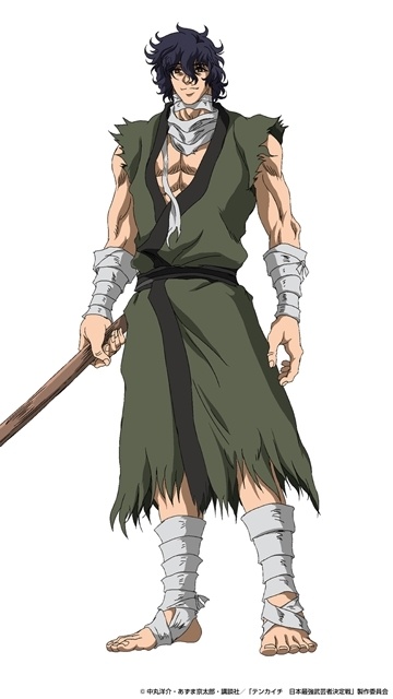 TVアニメ「テンカイチ 日本最強武芸者決定戦」宮本武蔵キャラクタービジュアル(©中丸洋介・あずま京太郎/講談社)