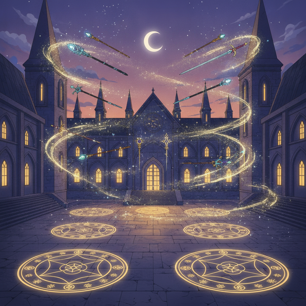 杖と剣のウィストリア 16巻 アイキャッチ 魔法学院