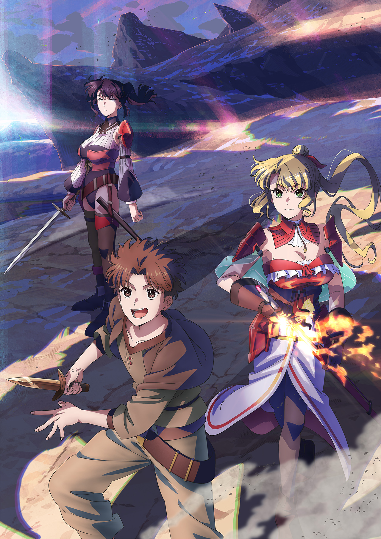 ビジュアル。バトル寄りの構図(出典:アニメ公式サイト)
