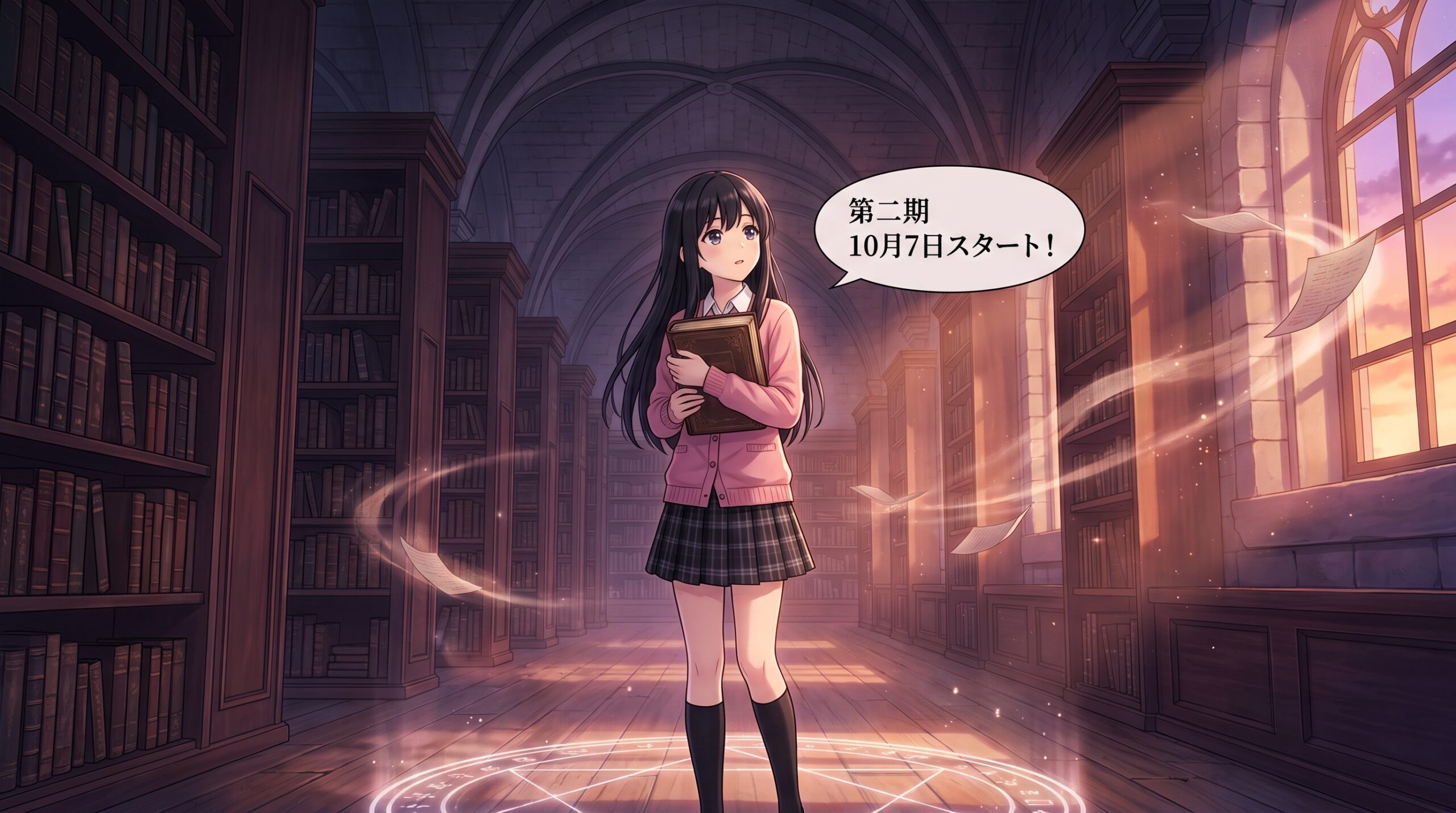 帰還者の魔法は特別です 第二期 アイキャッチ