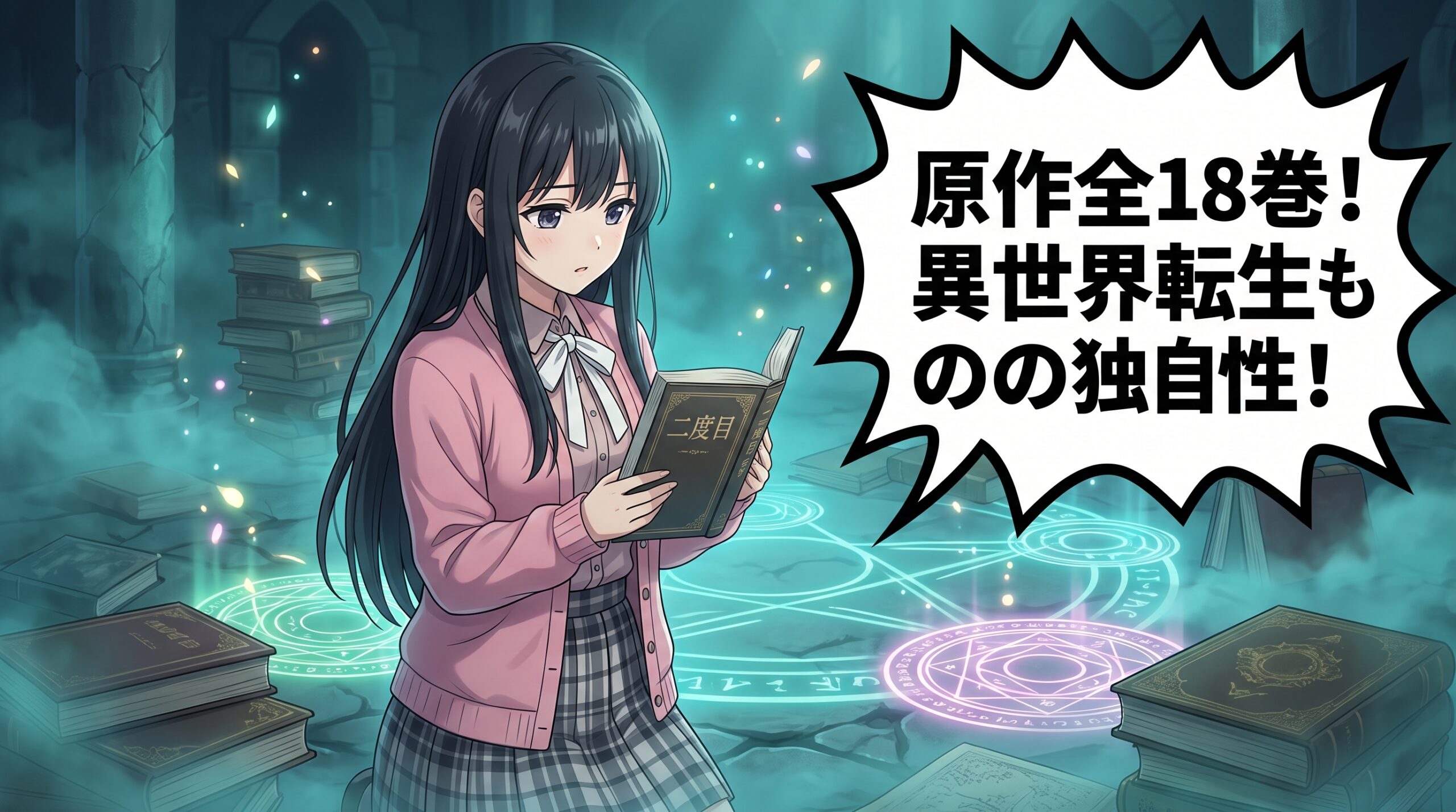 二度目の人生を異世界で アイキャッチ