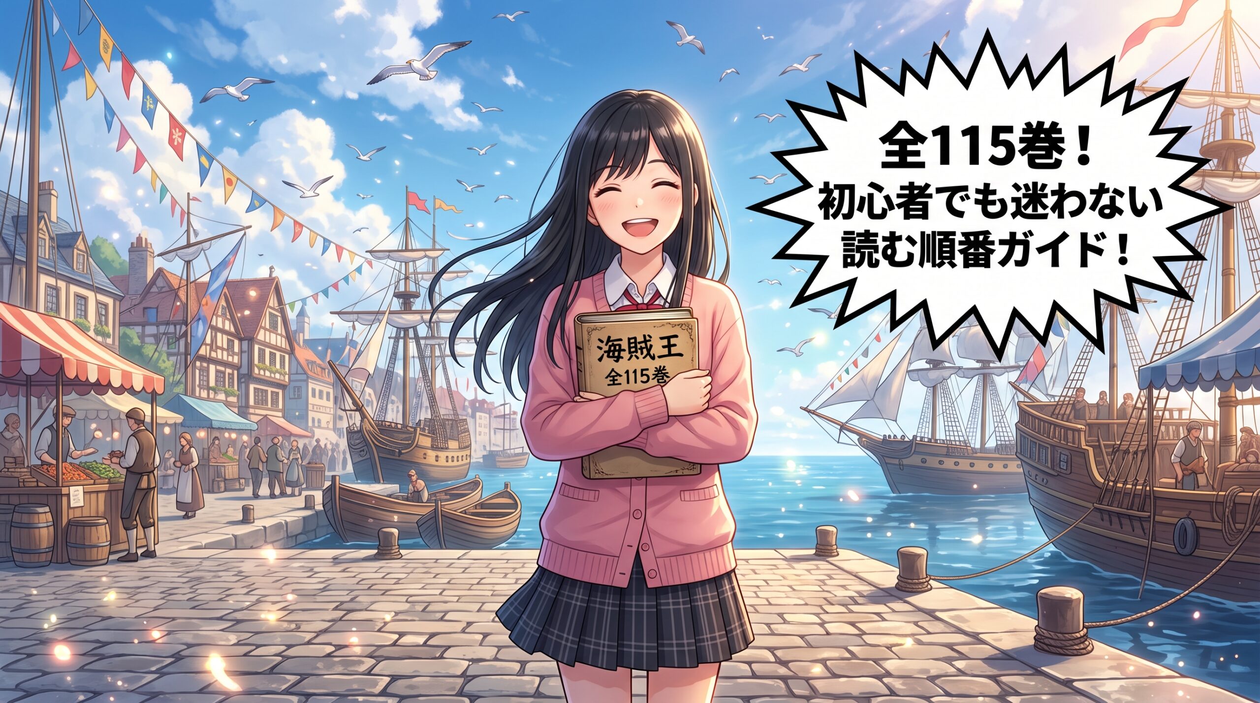 ONE PIECE 読む順番ガイド アイキャッチ