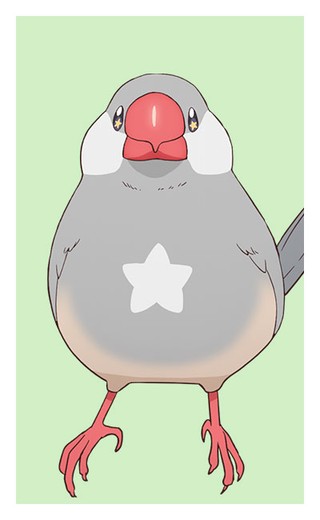 文鳥のピーちゃん 佐々木とピーちゃん