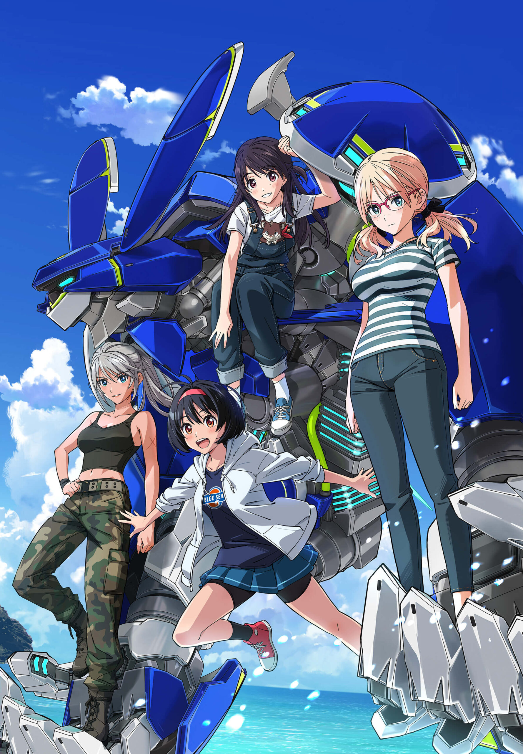 キービジュアル「地球を守る、夏休みが始まる。」。前日譚「ぼくと姉ちゃんの夏日記」と季節が地続きであることを裏付けるコピー(出典:アニメ公式サイト)