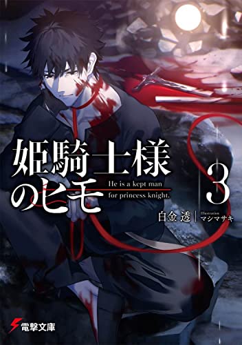 姫騎士様のヒモ 文庫 3巻 表紙