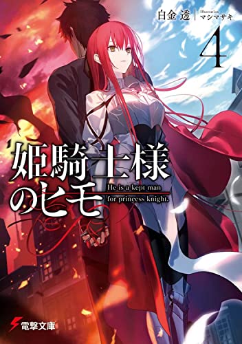 姫騎士様のヒモ 文庫 4巻 表紙