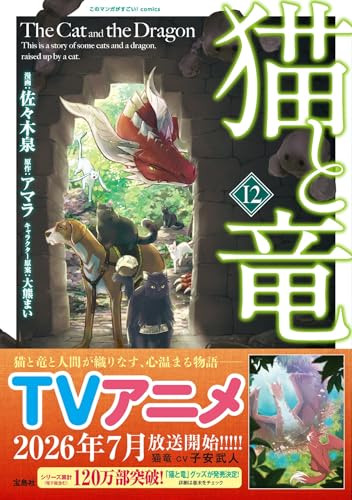 猫と竜 コミックス 12巻 表紙