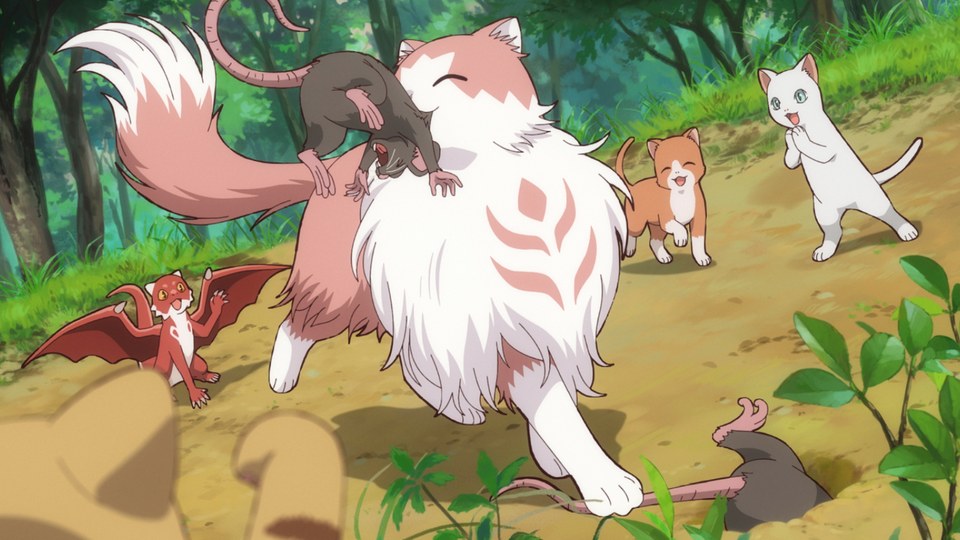 猫と竜 第1話「猫と竜」の場面カット(TVアニメ公式サイトより)
